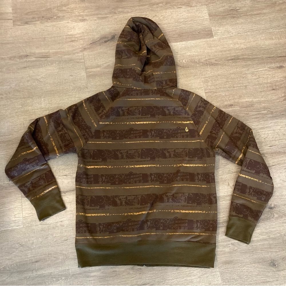 VolcomâStripped Hoodie L EUC - Picture 7 of 10